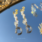 STARRY MOON EARRINGS   星夢月亮耳環