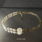 DAISY PEARL NECKLACE 天然貝殼雛菊珍珠頸鍊