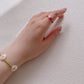 MOTHER OF PEARL FLOWER BRACELET