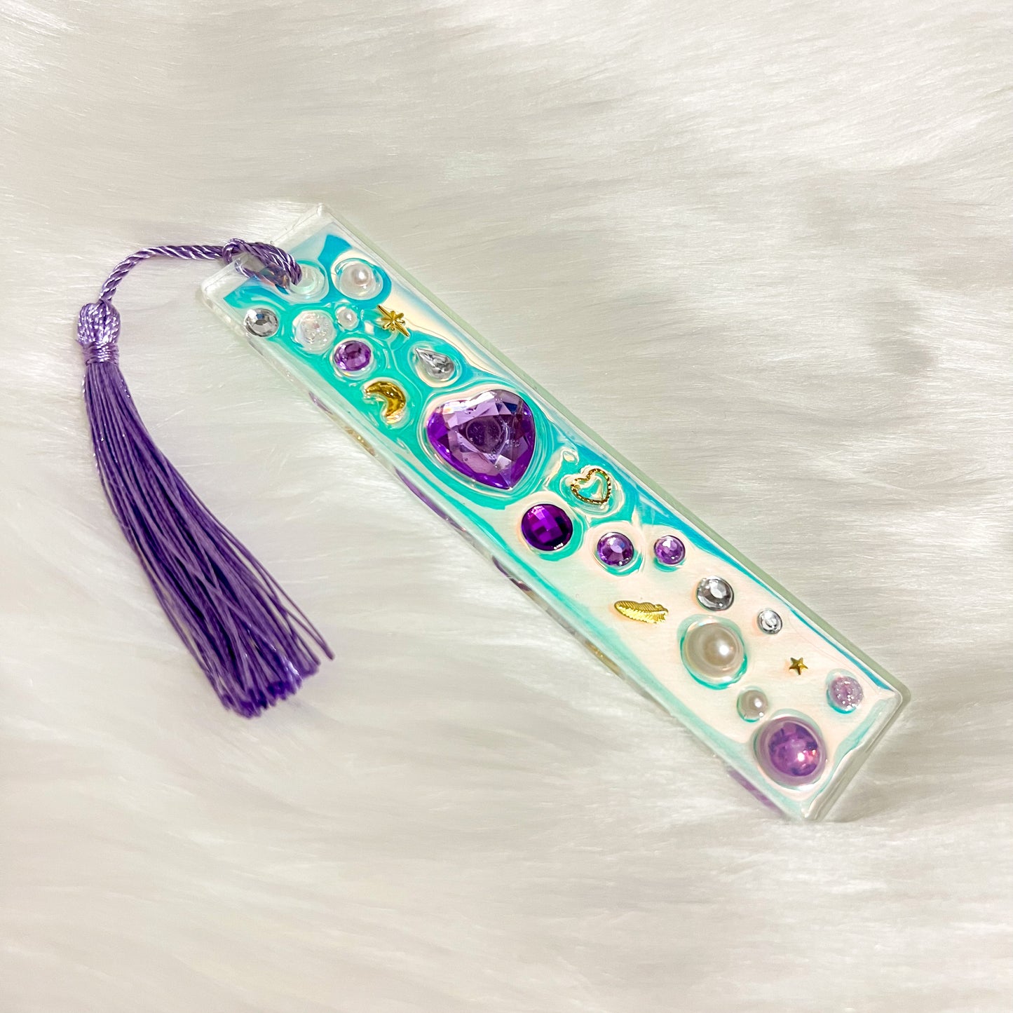 HOLOGRAPHIC LOVE BOOKMARK 星月鑽貼鐳射書簽