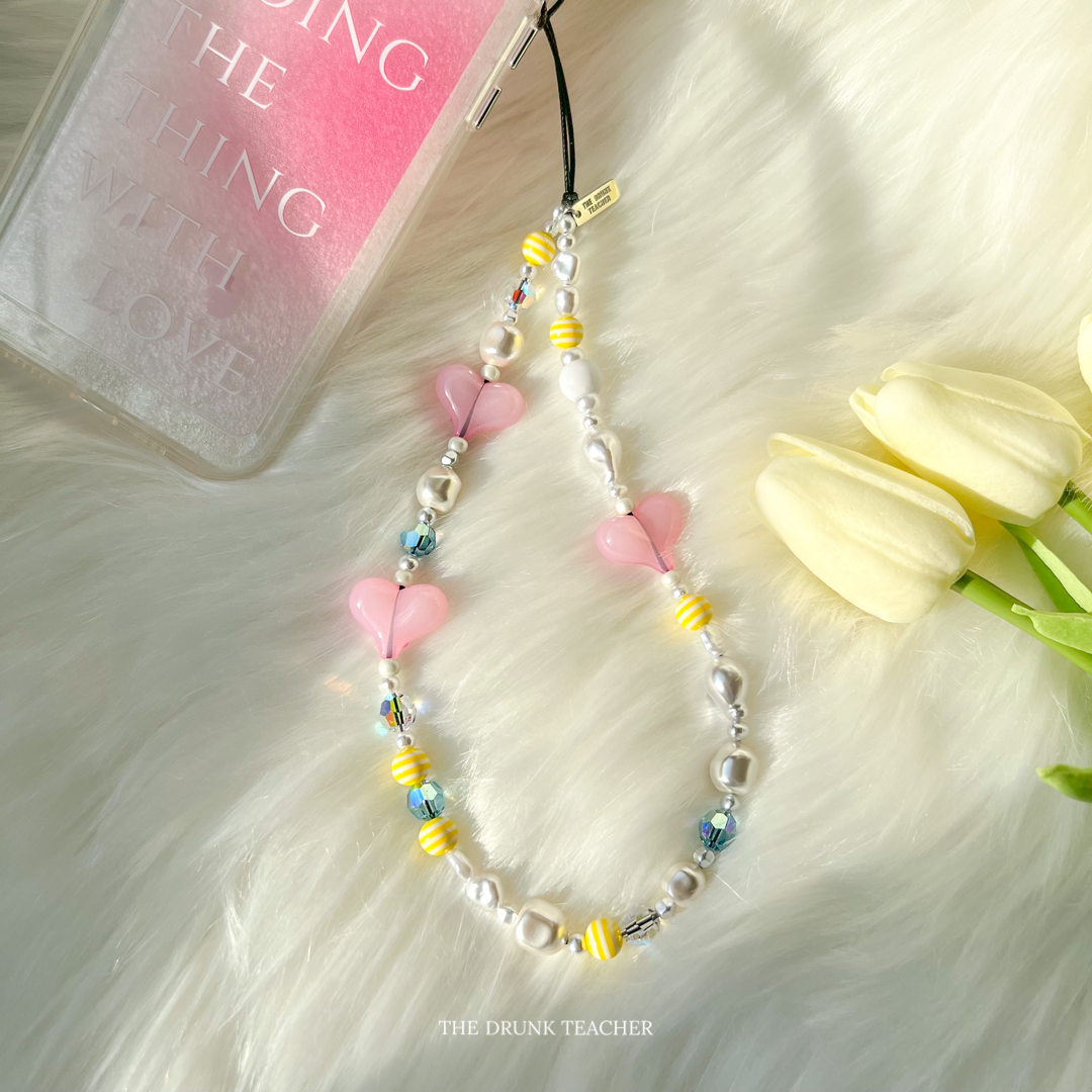 HONEY BUNNY PHONE STRAP 發粉兔強手機繩
