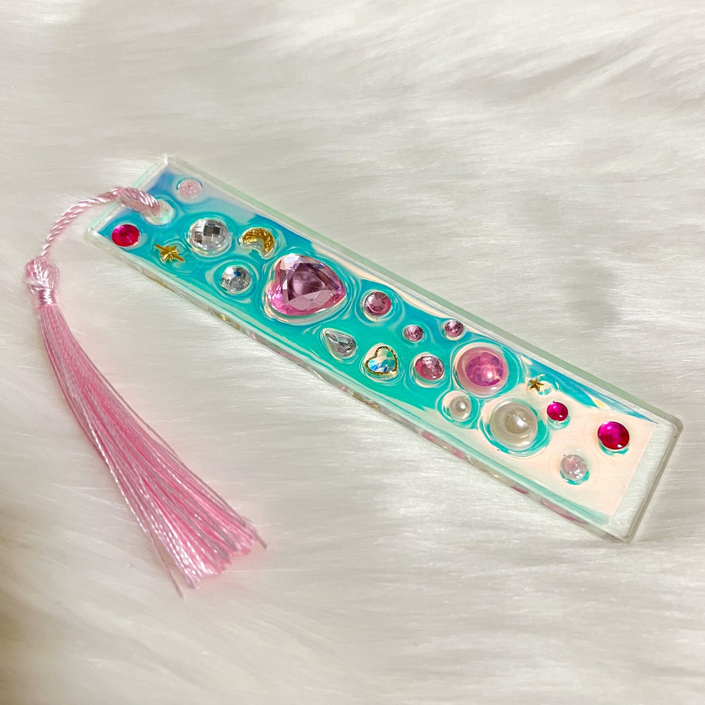 HOLOGRAPHIC LOVE BOOKMARK 星月鑽貼鐳射書簽